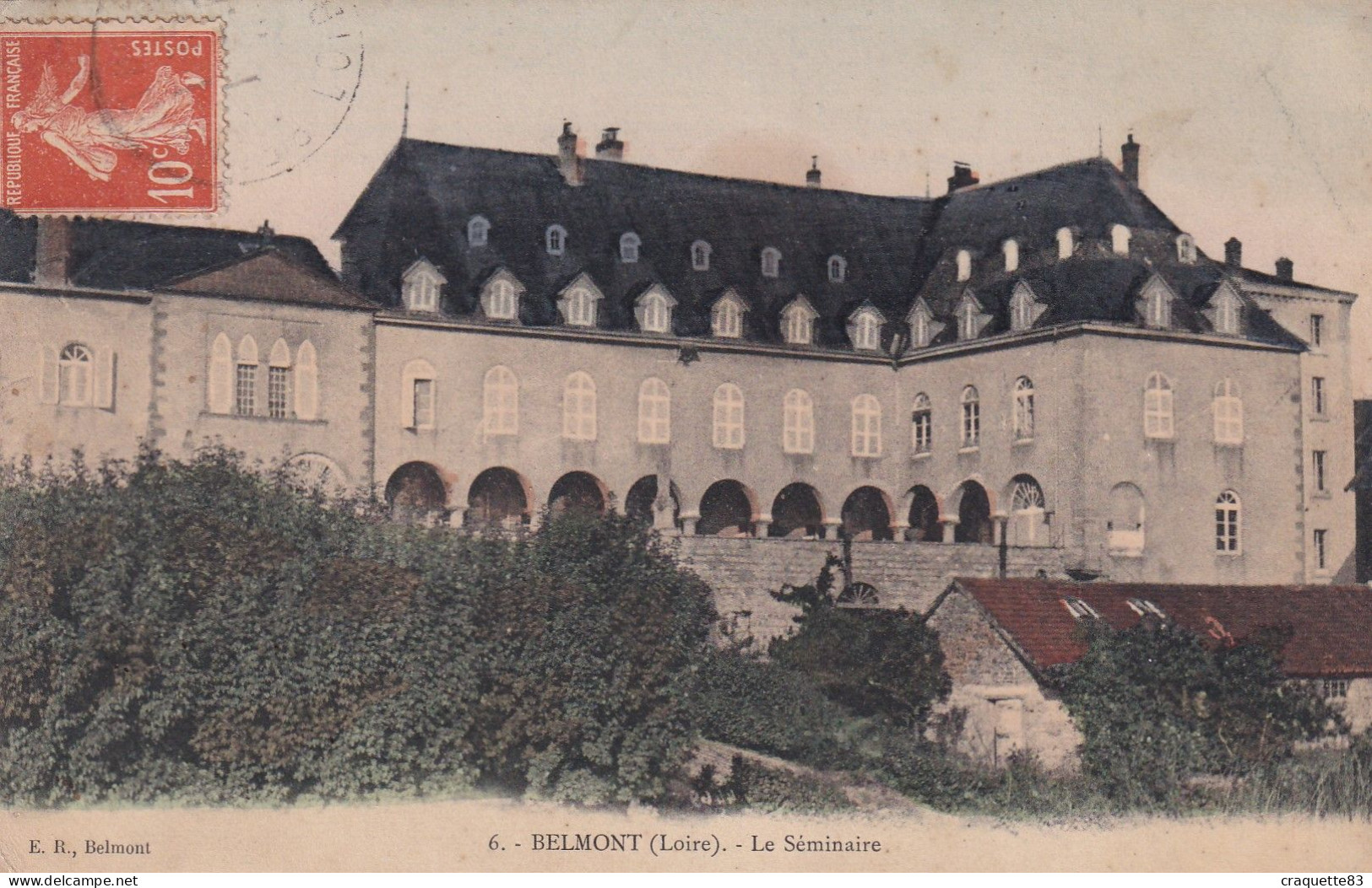 6  BELMONT  LE SEMINAIRE   1915 - Belmont De La Loire