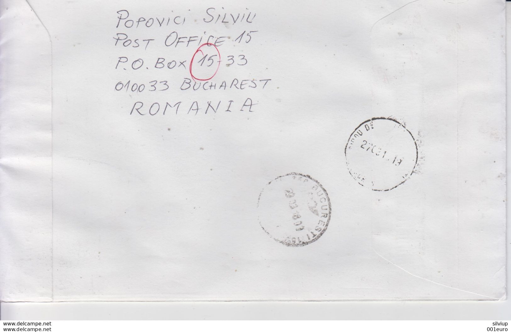 ROMANIA 2017: CIRCUS On Circulated Registered Cover To GERMANY And Back #550972829 - Registered Shipping! - Used Stamps