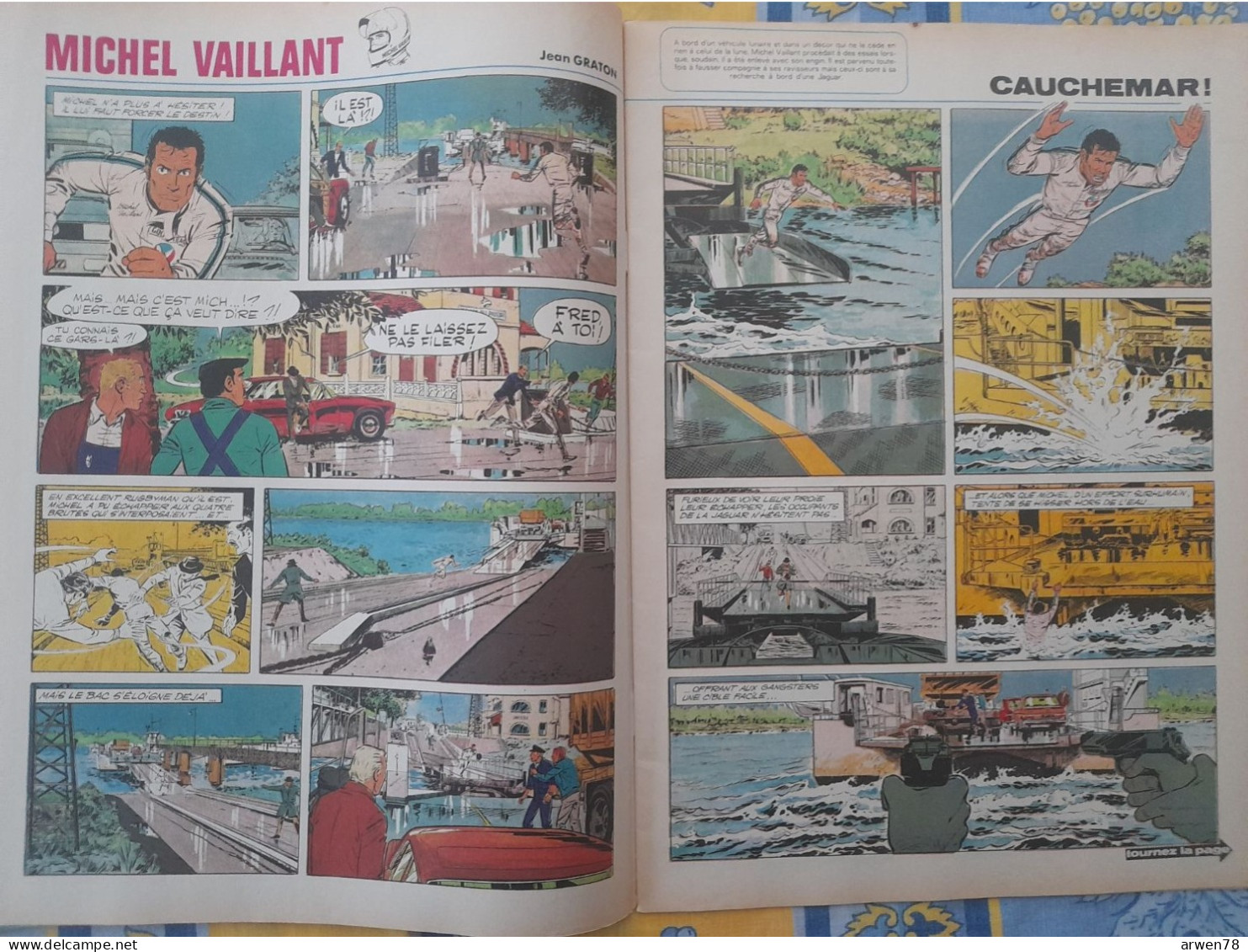 Chez Nous Junior Septembre 1972 Michel Vaillant Cubitus Modeste Pompon Go West Chick Bill Caricature Dean Martin Etc ... - CANAL BD Magazine