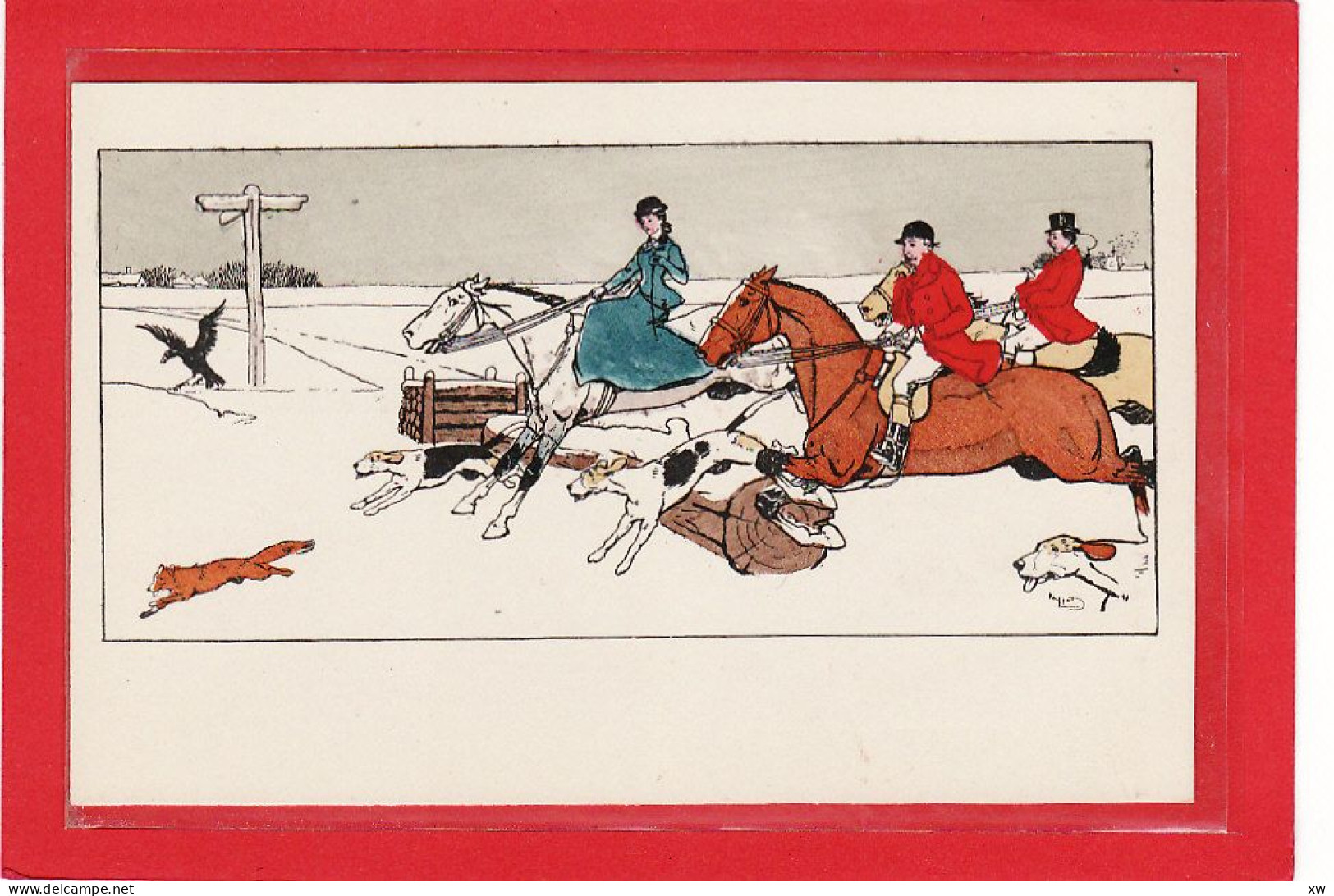ILLUSTRATEUR-Harry ELLIOT-SPORTS-La Vie sportive illustrée par une série de 10 cartes en couleurs par ELLIOT- C6761 à 81