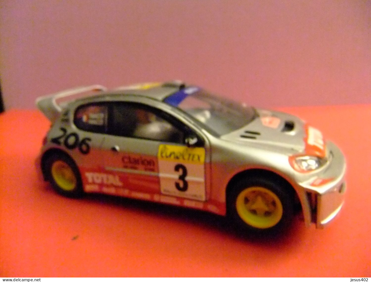 SCALEXTRIC // PEUGEOT 206 WRC // PILOTOS PANIZZI - PANIZZI // - Circuitos Automóviles