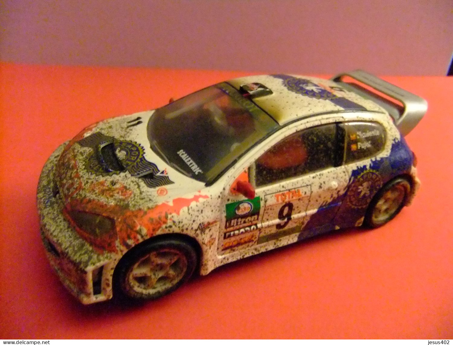 SCALEXTRIC // PEUGEOT 206 WRC EFECTO BARRO // PILOTOS MUNIENTE-PUJOL // - Circuitos Automóviles