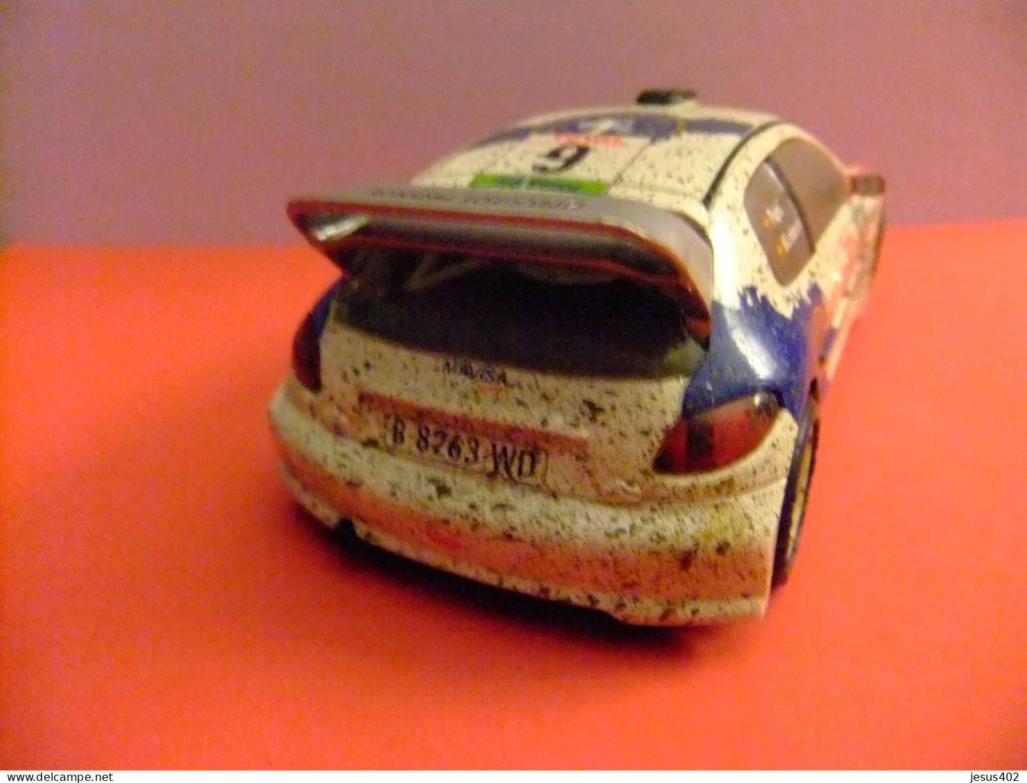 SCALEXTRIC // PEUGEOT 206 WRC EFECTO BARRO // PILOTOS MUNIENTE-PUJOL // - Circuits Automobiles