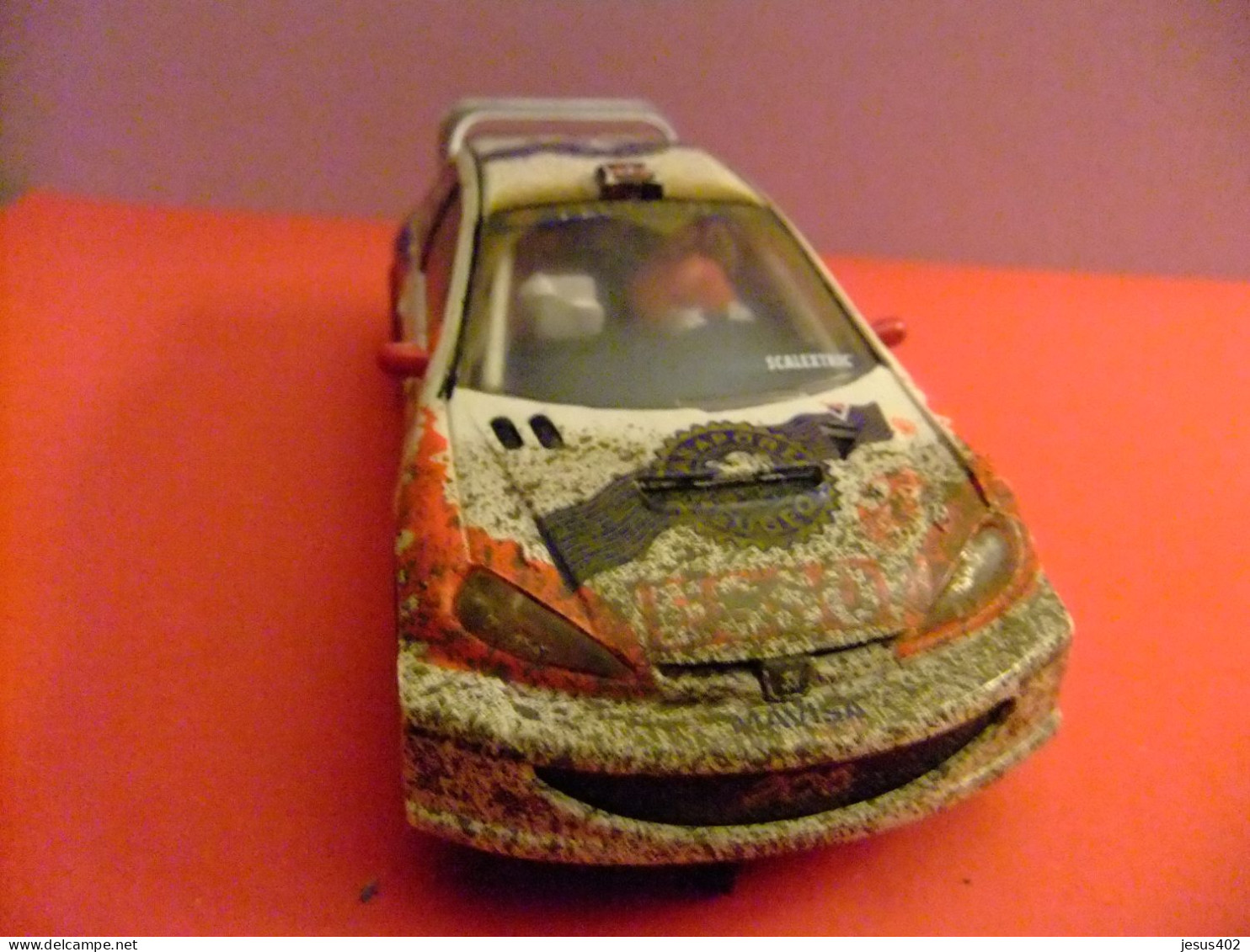 SCALEXTRIC // PEUGEOT 206 WRC EFECTO BARRO // PILOTOS MUNIENTE-PUJOL // - Autocircuits