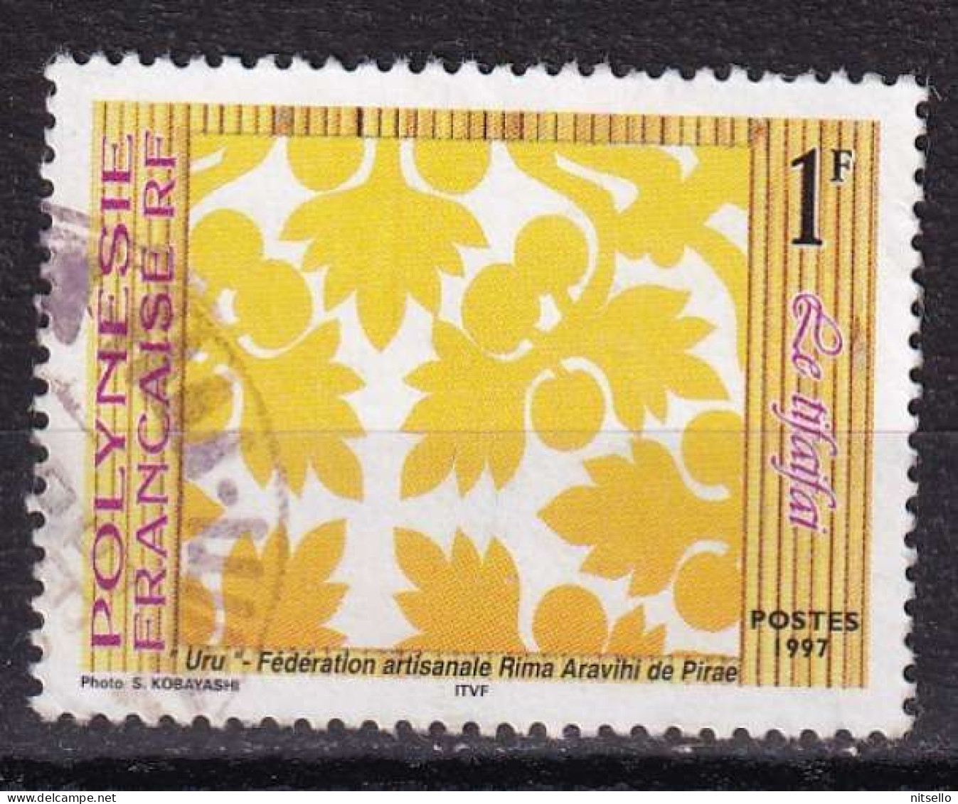 LOTE 2202A ///  (C010)  POLINESIA FRANCESA  - YVERT Nº:528  ¡¡¡ OFERTA - LIQUIDATION - JE LIQUIDE !!! - Used Stamps