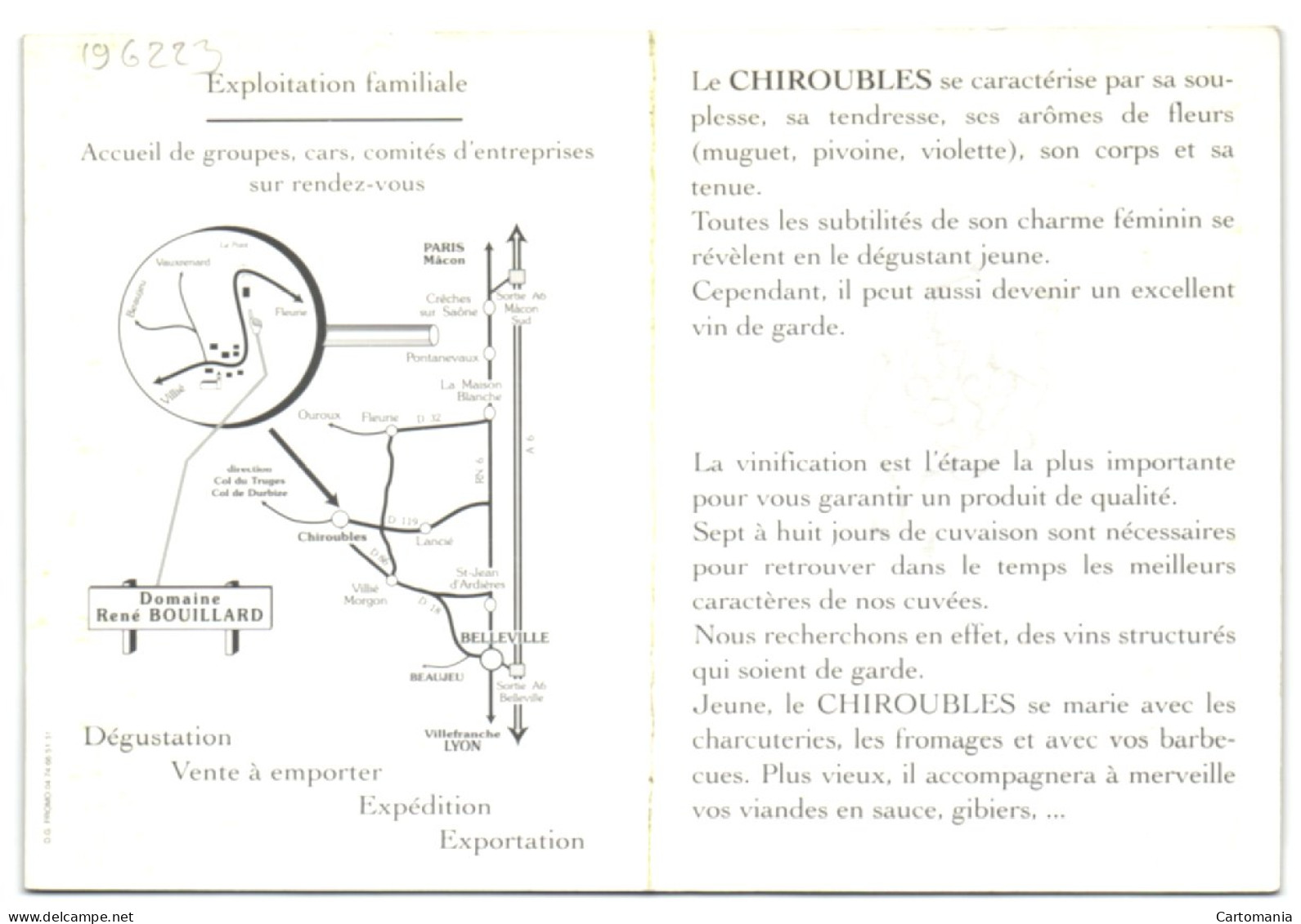 Chiroubles - Cave Bouillard - Cru Du Beaujolais - Chiroubles