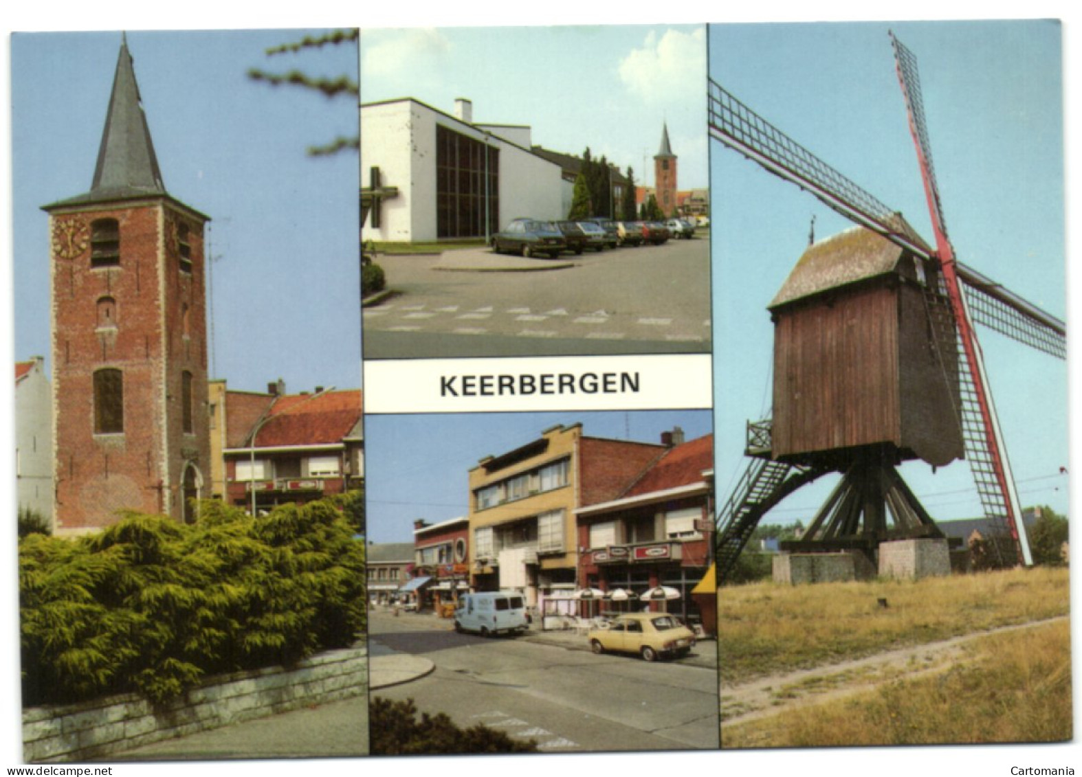 Keerbergen - St. Michielskerk - Dorpskom - Heimolen - Oude Kerktoren - Keerbergen