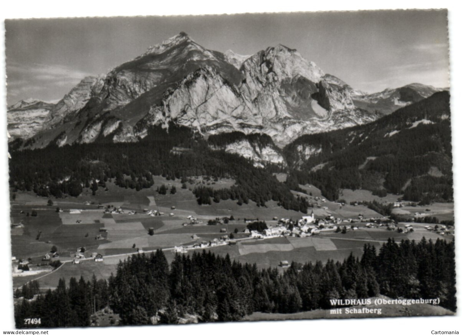 Wildhaus (Obertoggenburg) Mit Schafberg - Berg