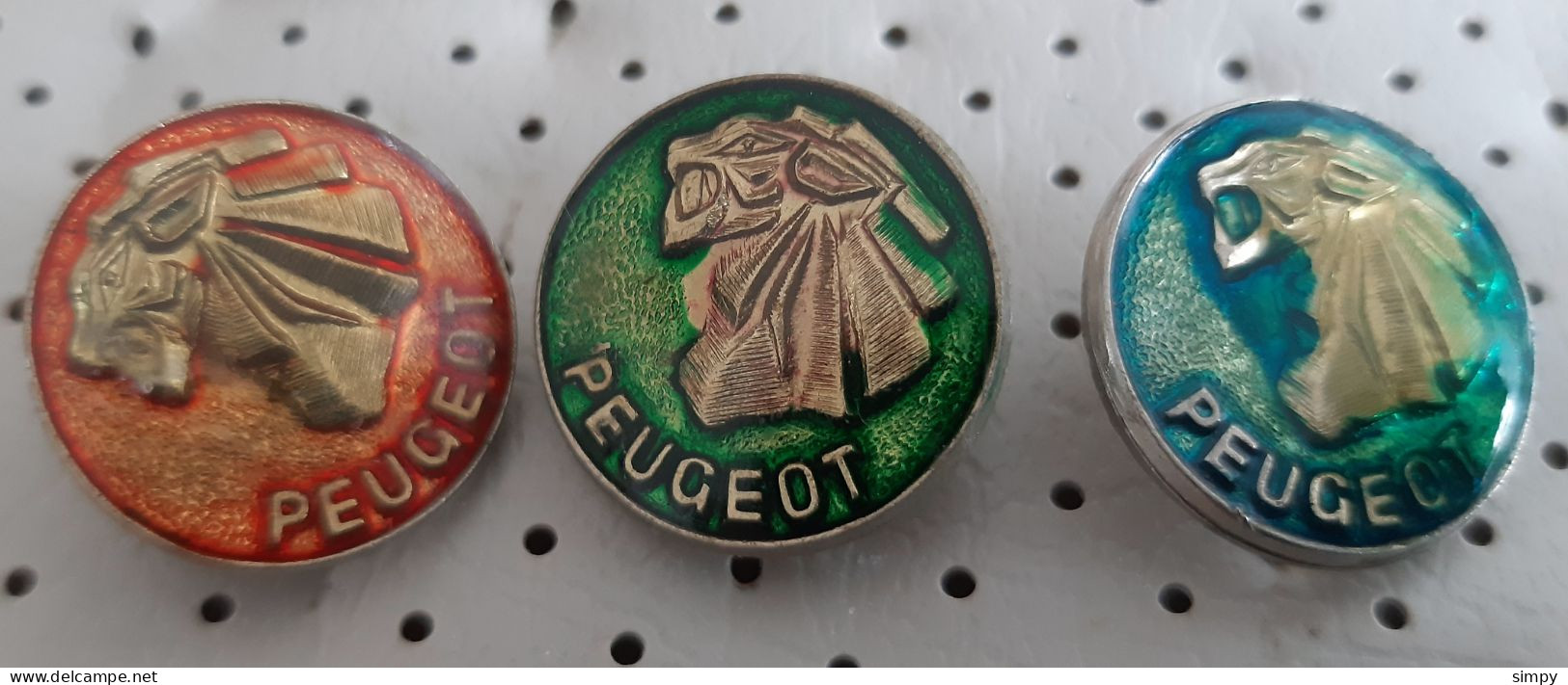 Peugeot Car Logo Vintage Pins - Peugeot