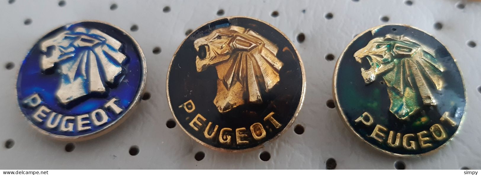 Peugeot Car Logo Vintage Pins - Peugeot