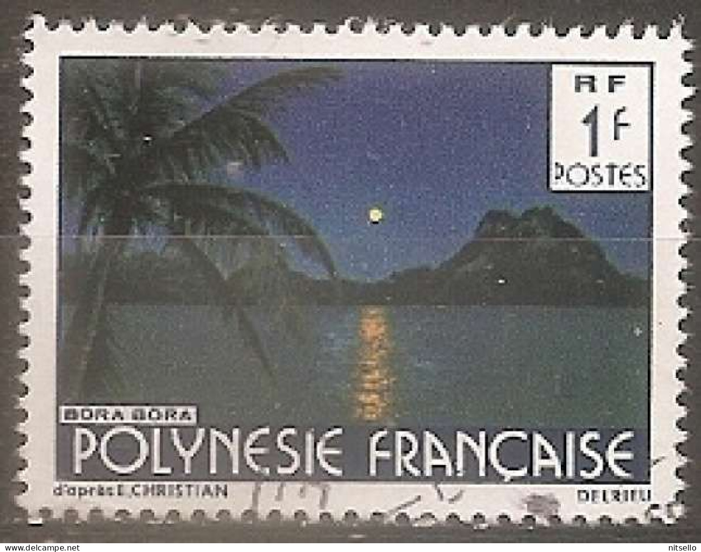 LOTE 2202A ///  (C010)  POLINESIA FRANCESA  - YVERT Nº:132  ¡¡¡ OFERTA - LIQUIDATION - JE LIQUIDE !!! - Used Stamps