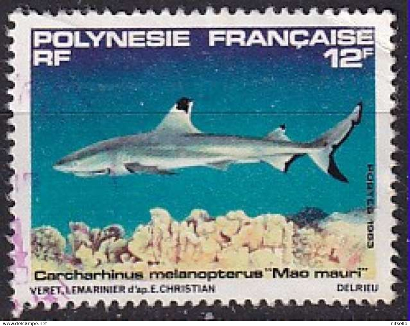 LOTE 2202A ///  (C020)  POLINESIA FRANCESA  - YVERT Nº:194   ¡¡¡ OFERTA - LIQUIDATION - JE LIQUIDE !!! - Used Stamps
