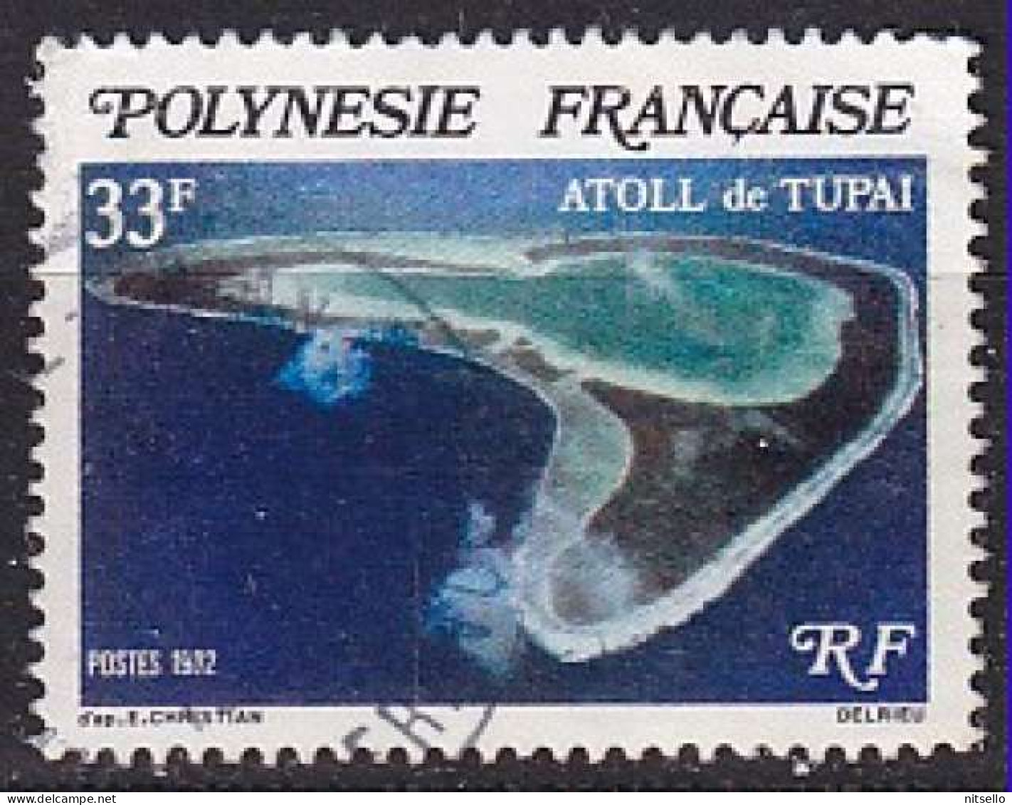 LOTE 2202A ///  (C020)  POLINESIA FRANCESA  - YVERT Nº:187   ¡¡¡ OFERTA - LIQUIDATION - JE LIQUIDE !!! - Used Stamps