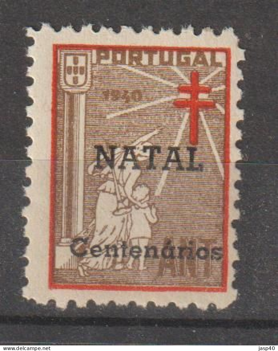 N - PORTUGAL VINHETAS TUBERCULOSOS - NOVO - MNH - SOBRECARGA "NATAL CENTENARIOS" - Unused Stamps