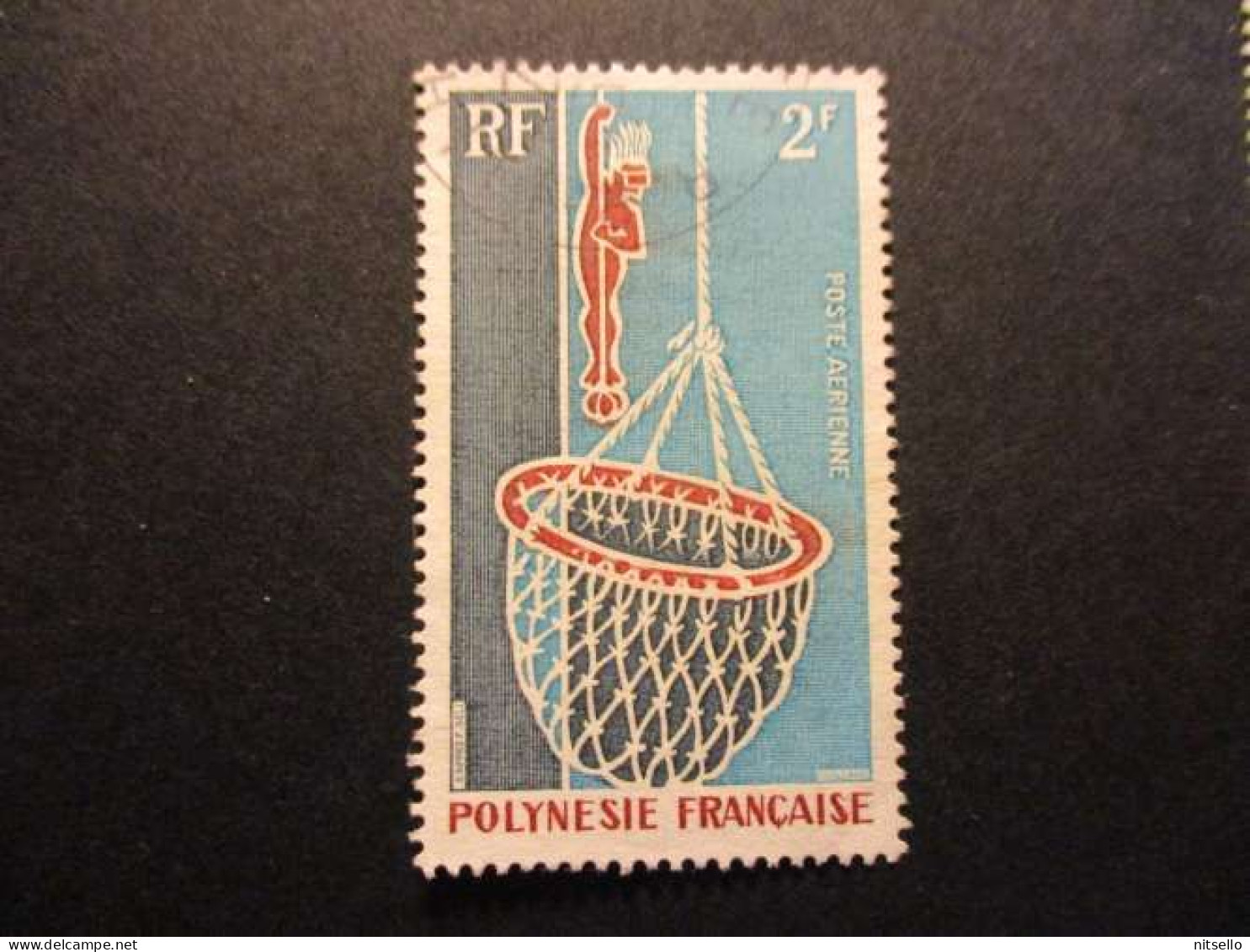 LOTE 2202A ///  (C025)  POLINESIA FRANCESA  - YVERT Nº: C AEREO 34 OBL 1970  ¡¡¡ OFERTA - LIQUIDATION - JE LIQUIDE !!! - Unused Stamps