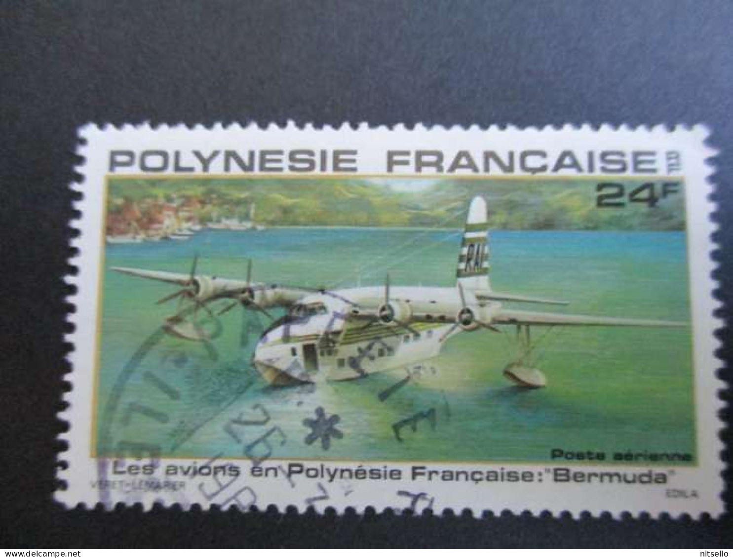 LOTE 2202A ///  (C015)  POLINESIA FRANCESA  - YVERT Nº: C AEREO 148 OBL 1979  ¡¡¡ OFERTA - LIQUIDATION - JE LIQUIDE !!! - Used Stamps