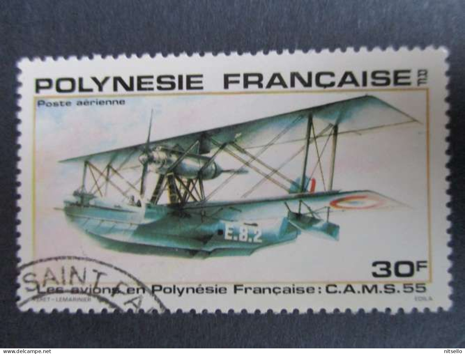 LOTE 2202A ///  (C020)  POLINESIA FRANCESA  - YVERT Nº: C AEREO 158 OBL 1980  ¡¡¡ OFERTA - LIQUIDATION - JE LIQUIDE !!! - Usati