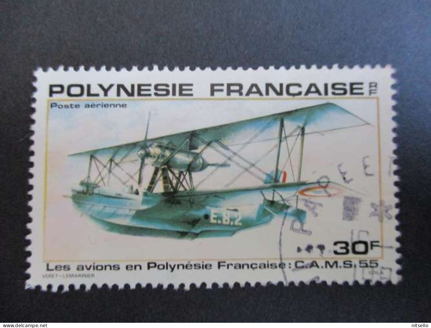 LOTE 2202A ///  (C020)  POLINESIA FRANCESA  - YVERT Nº: C AEREO 158 OBL 1980  ¡¡¡ OFERTA - LIQUIDATION - JE LIQUIDE !!! - Used Stamps