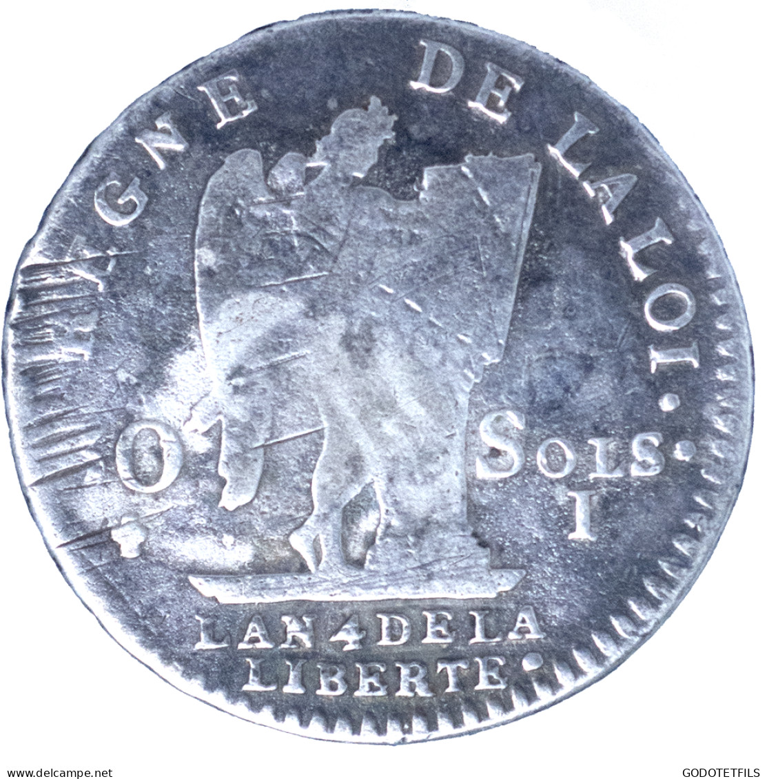 Louis XVI-30 Sols Dit Au Génie 1792 Limoges - 1791-1792 Constitution (An I)