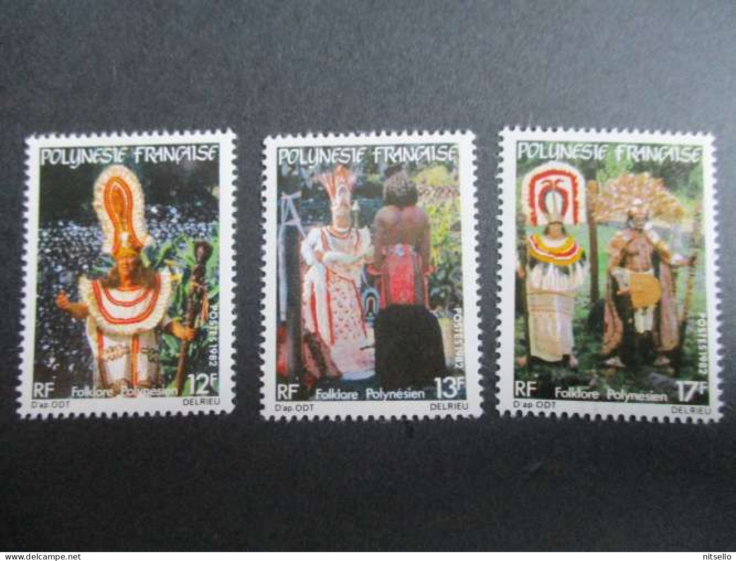LOTE 2202A ///  (C055)  POLINESIA FRANCESA  - YVERT Nº:  181/83 ** 1982 ¡¡¡ OFERTA - LIQUIDATION - JE LIQUIDE !!! - Used Stamps