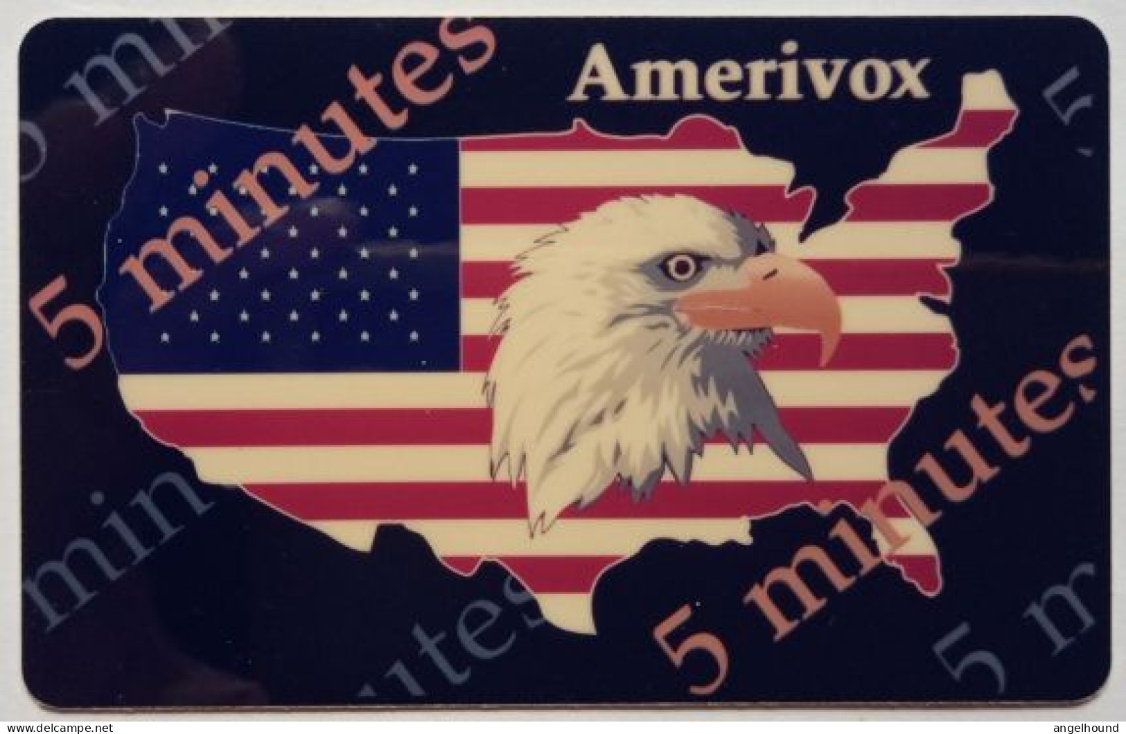 USA Amerivox 5 Minute Prepaid - Eagle - Amerivox