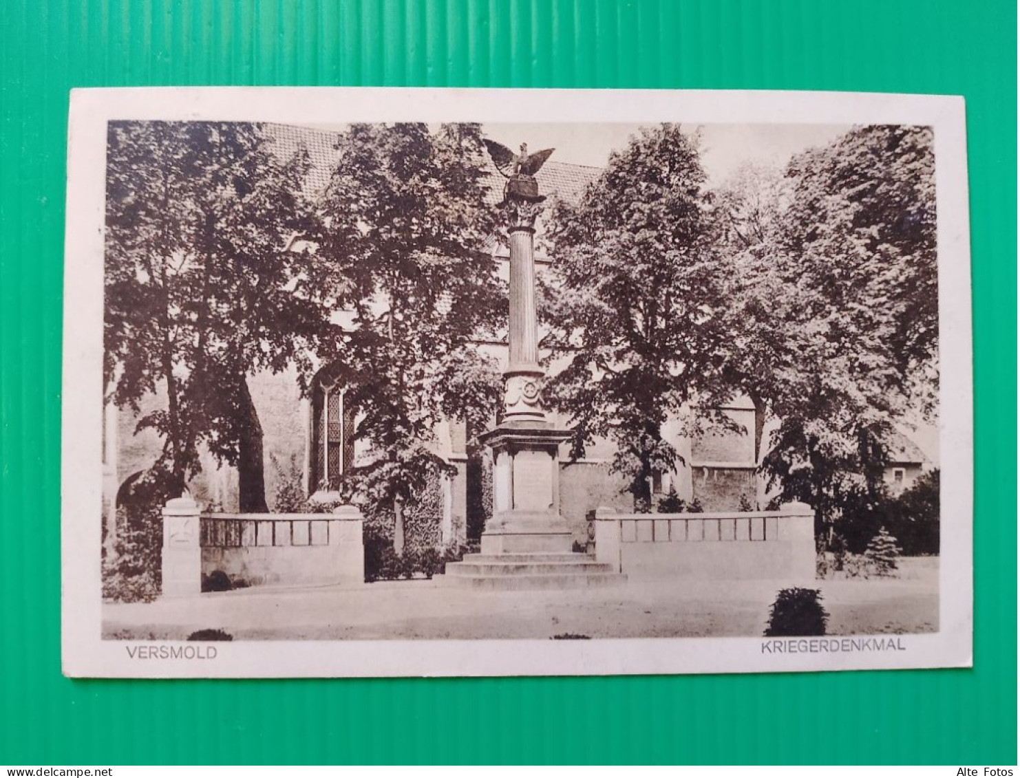 Alte AK Ansichtskarte Postkarte Versmold Gütersloh Kriegerdenkmal Denkmal Nordrhein Westfalen Deutsches Reich Alt Old Xx - Versmold