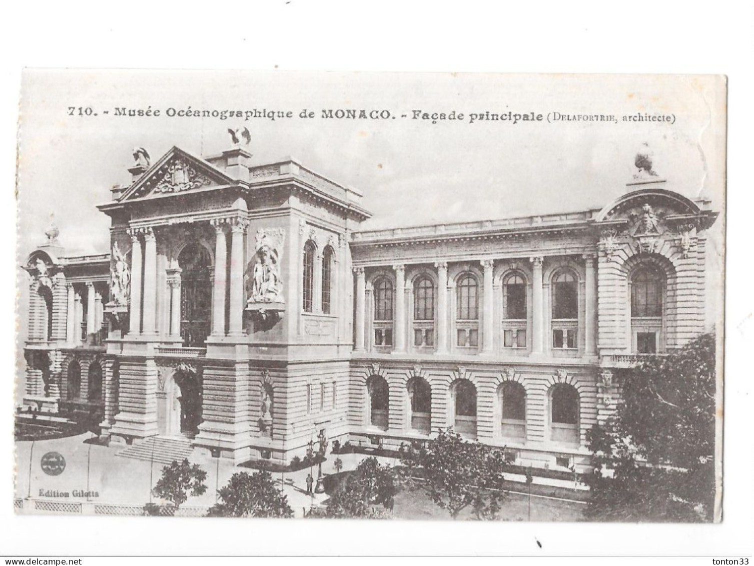 Musée Océanographique De MONACO - Façade Principale - SON 3 - - Museo Oceanografico