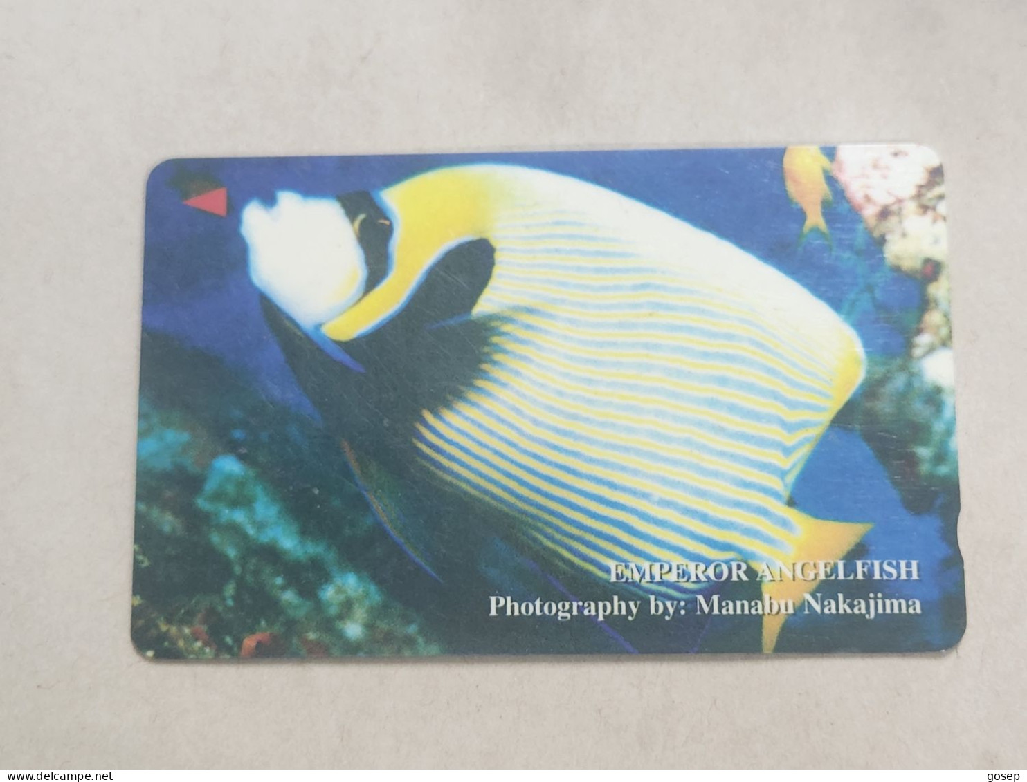 VIETNAM-(3MVSB)-GPT CARD-Emperor Angelfish(2)(3MVSB028580)(60.000 Vietnamese Dong)(tirage-29.900)used Card+1card Prepiad - Viêt-Nam