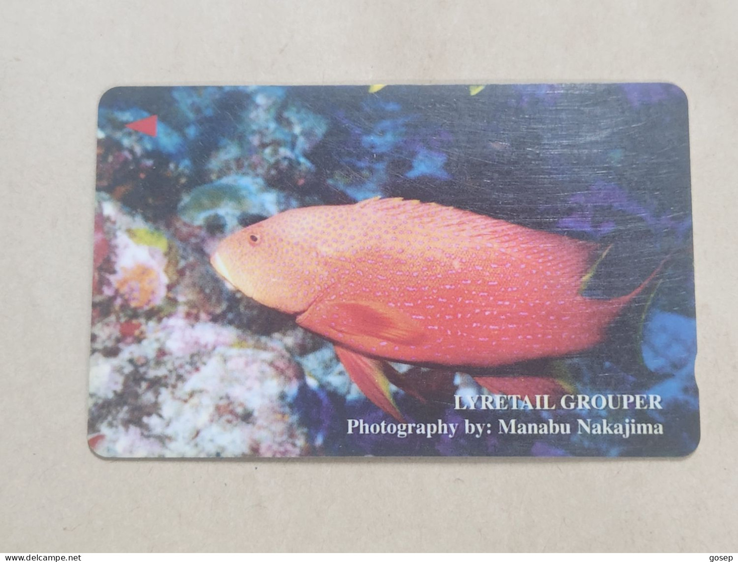 VIETNAM(3MVSE)GPT-Lyretail Grouper-(4)(3MVSE009275)(300.000 Vietnamese Dong)(tirage-10.000)used Card+1card Prepiad - Viêt-Nam