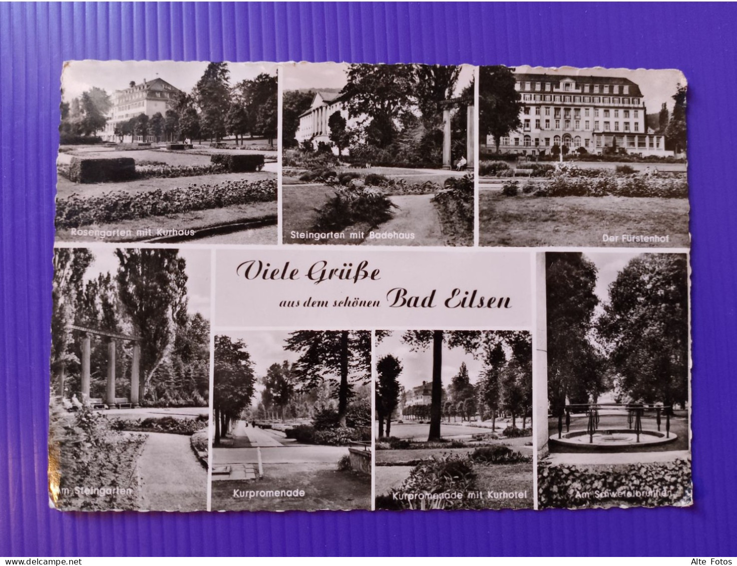 Alte AK Ansichtskarte Postkarte Bad Eilsen Schaumburg Niedersachsen Germany Deutschland Alt Old Postcard Allemagne Card - Schaumburg