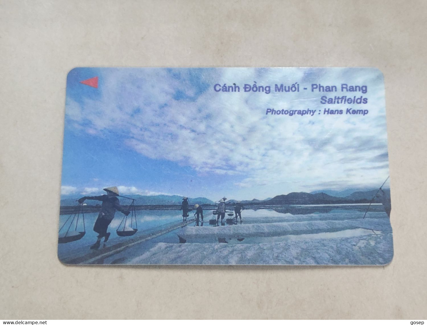 VIETNAM(7UPVG)GPT-Saltfield-(16)(7UPVG012756)(60.000 Vietnamese Dong)(tirage-41.500)used Card+1card Prepiad - Vietnam