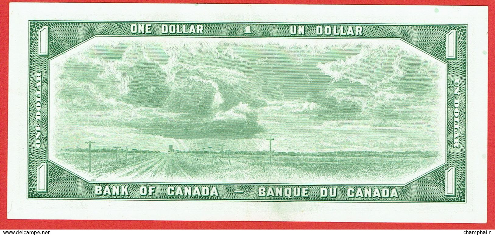 Canada - Billet De 1 Dollar - Elizabeth II - 1954 - P75c - Canada