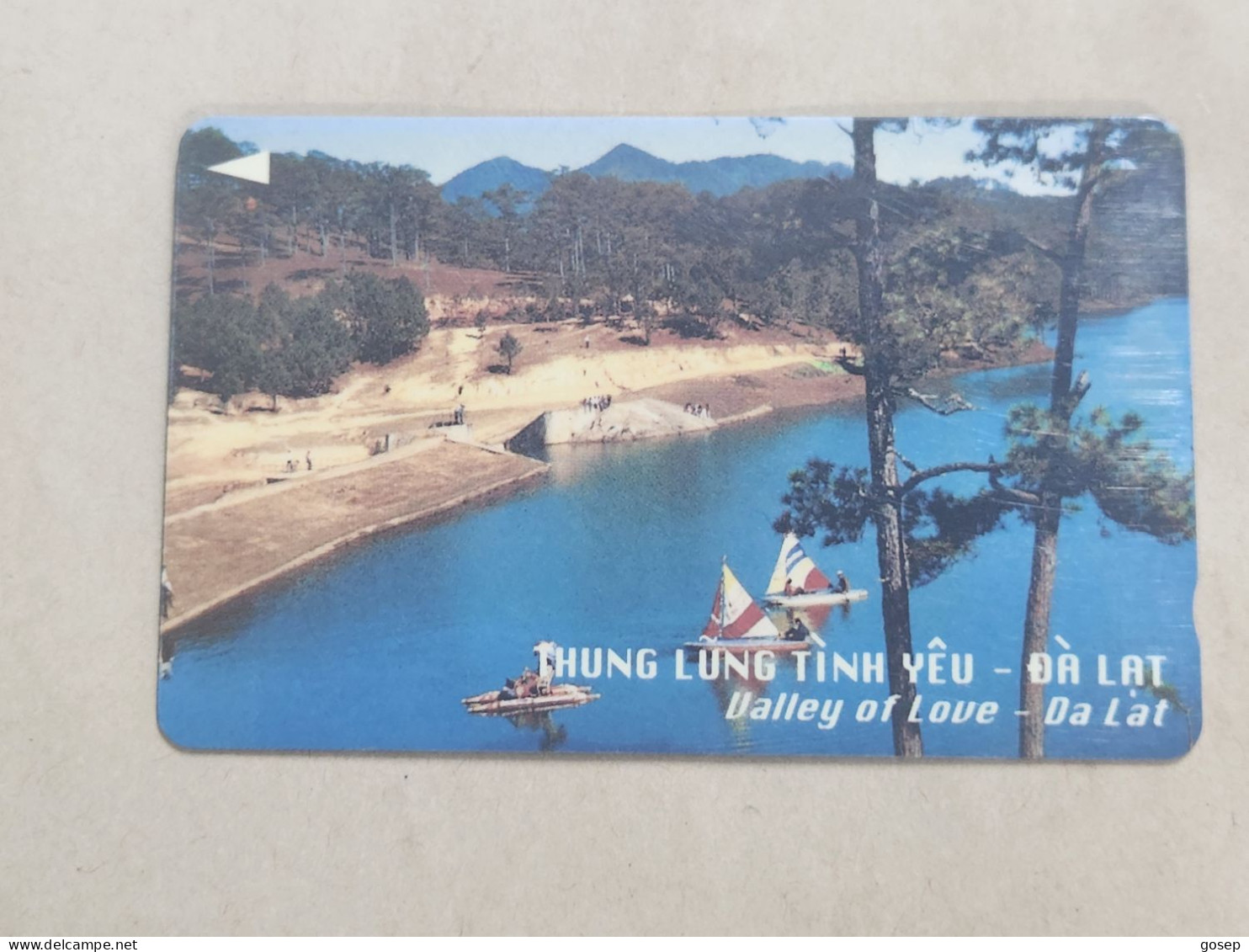 VIETNAM(90MVSA)GPT-Valley Of Love-(22)(90MVSA010292)(30.000 Vietnamese Dong)(tirage-?)used Card+1card Prepiad - Vietnam