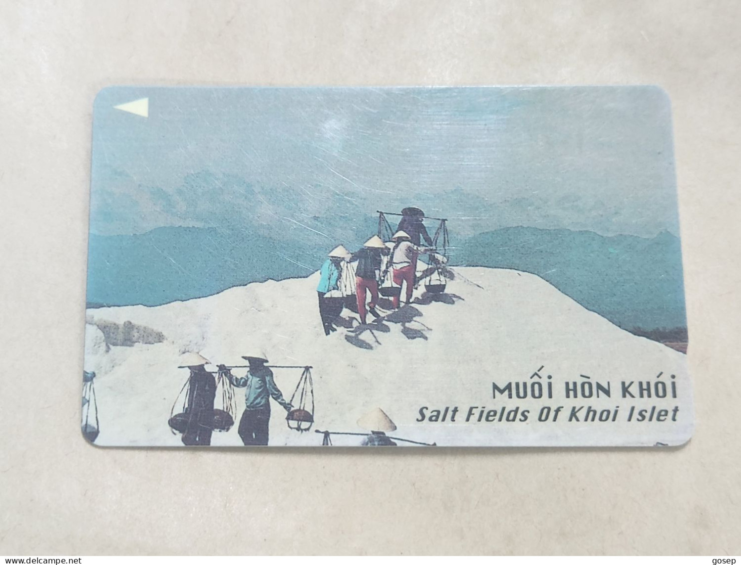 VIETNAM(97MVSB)GPT-salt Fields Of Khoi-(23)(97MVSB013584)(30.000 Vietnamese Dong)(tirage-?)used Card+1card Prepiad - Vietnam