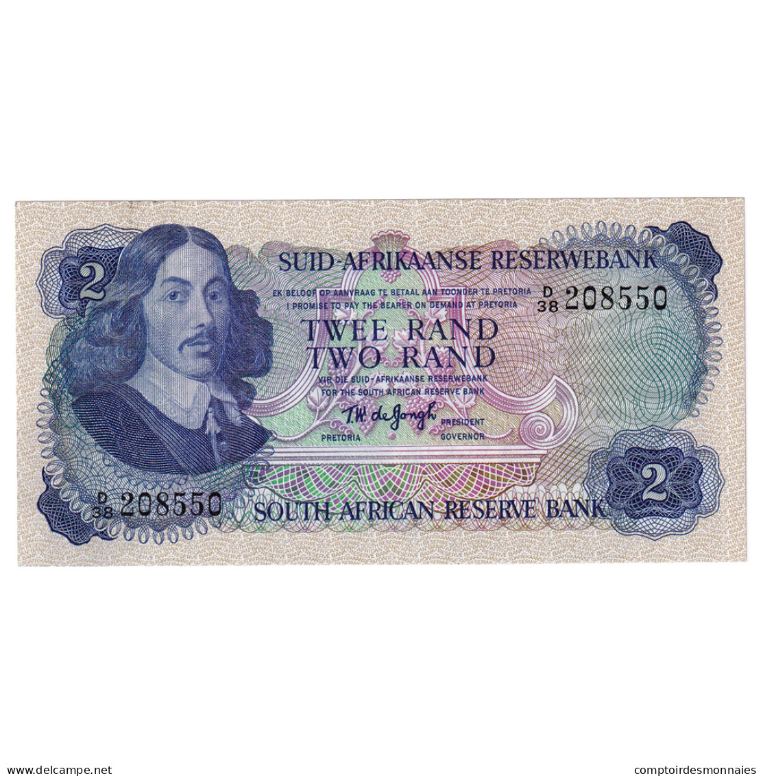 Billet, Afrique Du Sud, 2 Rand, KM:117a, NEUF - Zuid-Afrika