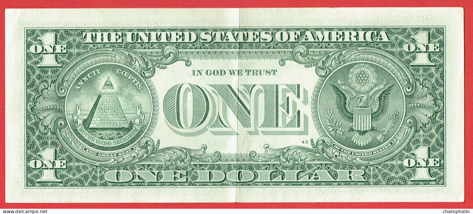 Etats-Unis D'Amérique - Billet De 1 Dollar - George Washington - Saint-Louis H - 2003A - P515b - Billetes De La Reserva Federal (1928-...)