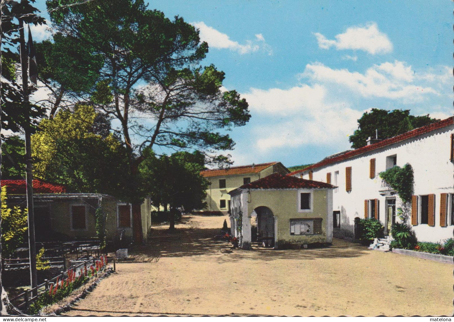 30 - GARD COLONIE DE VACANCES DE FONSANGE LES BAINS QUISSAC VUE D'ENSEMBLE - Quissac