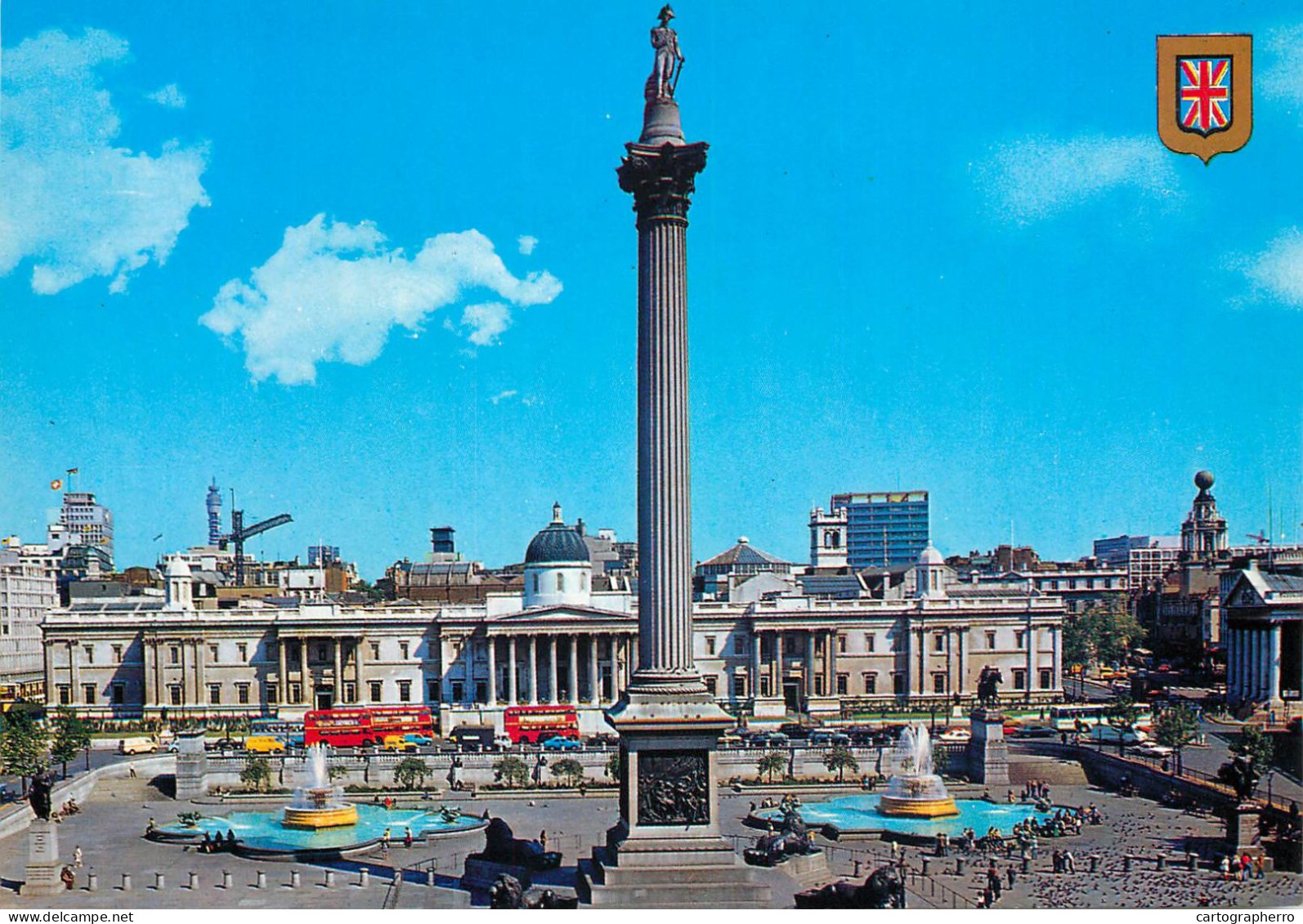 United Kingdom England London Trafalgar Square Nelson Column - Trafalgar Square