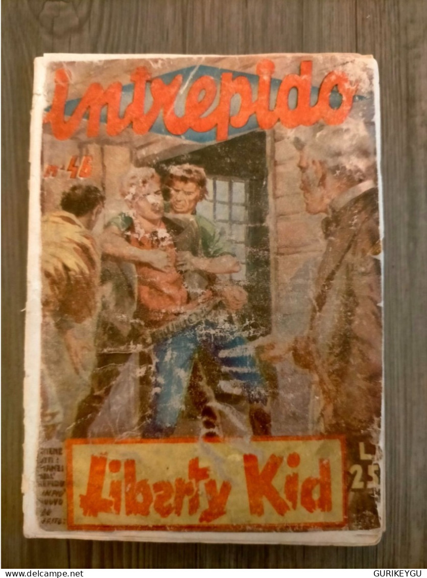 INTREPIDO N° 46 Liberty Kid N° 1 EO Du 13/11/1951  BUFFALO BILL  Roland Eagle - Blek