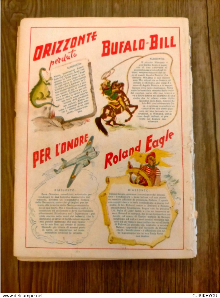 INTREPIDO N° 46 Liberty Kid N° 1 EO Du 13/11/1951  BUFFALO BILL  Roland Eagle - Blek