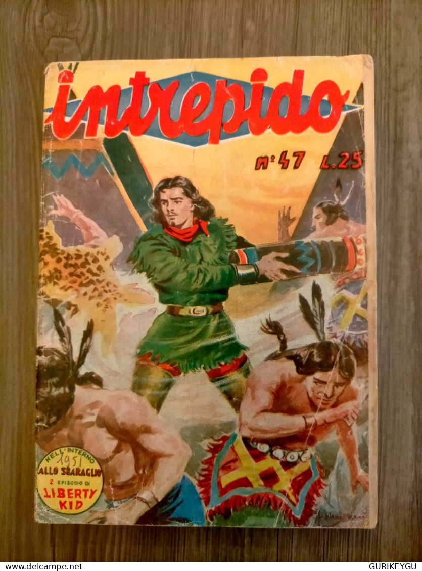 INTREPIDO N° 47 Liberty Kid N° 2 EO Du 20/11/1951 BUFFALO BILL  Roland Eagle ORIZZONTE PERDUTO - Blek