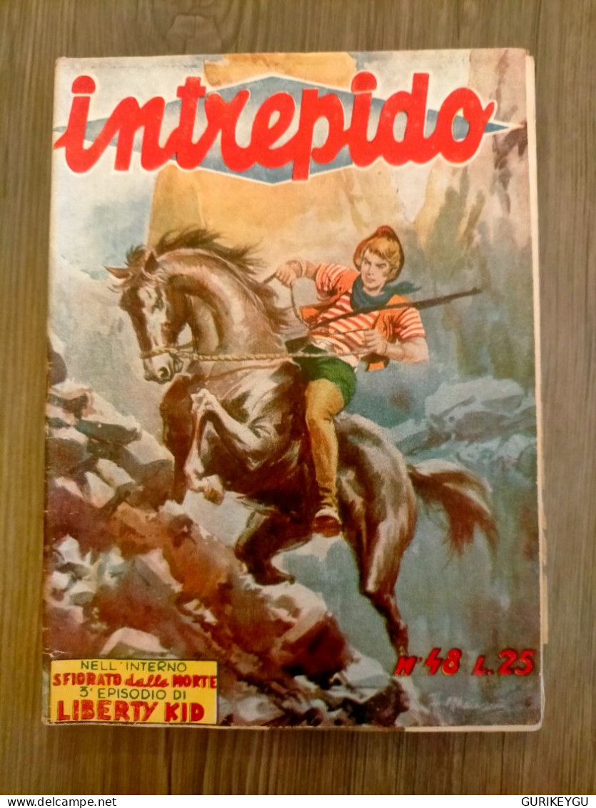 INTREPIDO N° 48 Liberty Kid EO 27/11/1951 BUFFALO BILL Roland Eagle ORIZZONTE PERDUTO ARTURO ARTHUR Et ZOE - Blek