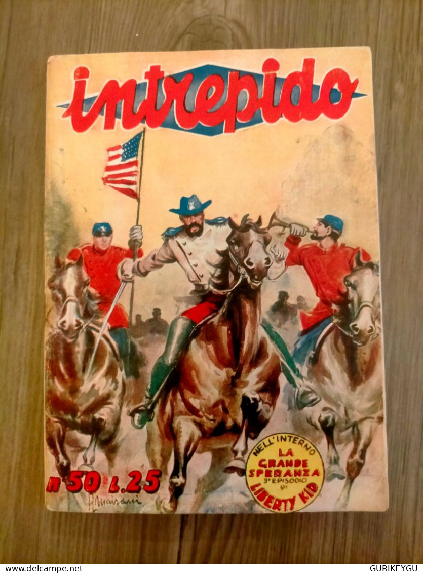 INTREPIDO N° 50 Liberty Kid EO 11/12/1951 BUFFALO BILL Roland Eagle ORIZZONTE PERDUTO ARTURO ARTHUR Et ZOE - Blek