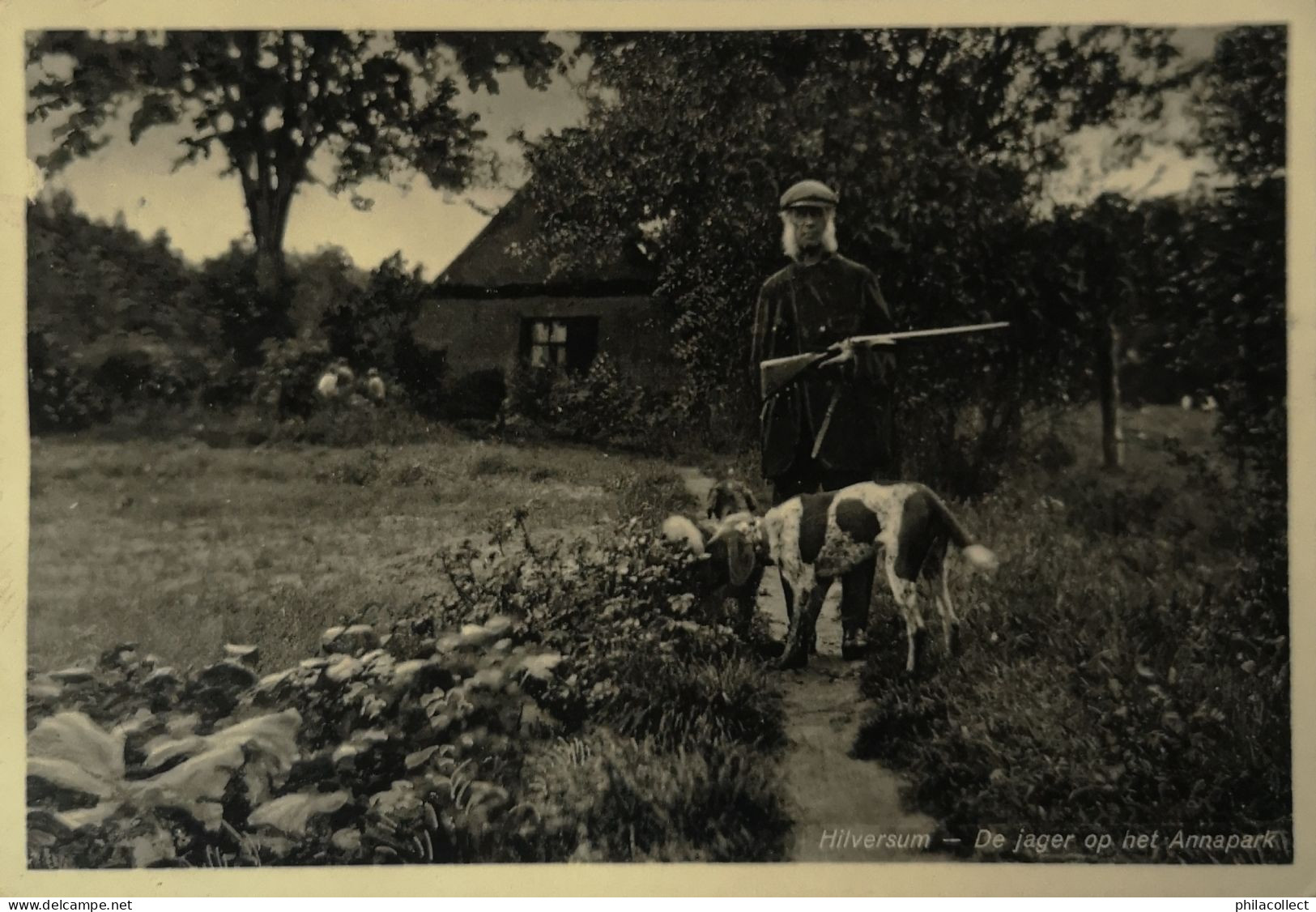 Hilversum // De Jager Op Het Annapark 1932 Topkaart - Hilversum