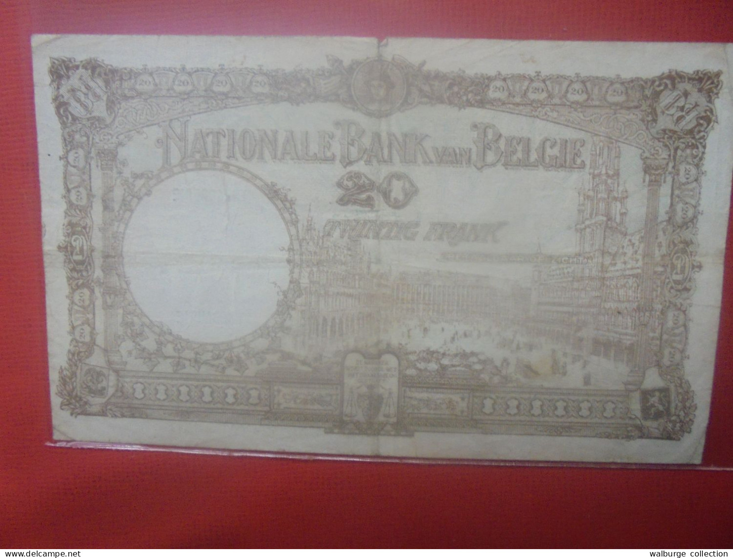 BELGIQUE 20 FRANCS 1931 Circuler (B.31) - 20 Francos