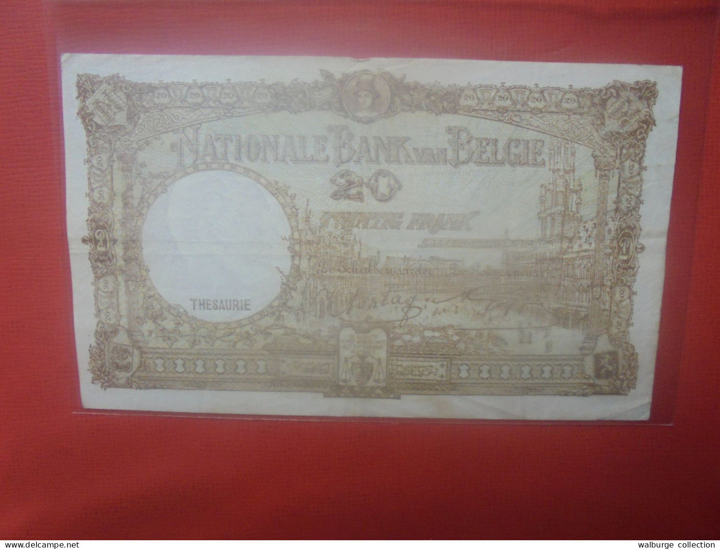 BELGIQUE 20 FRANCS 1941 Circuler (B.31) - 20 Francs