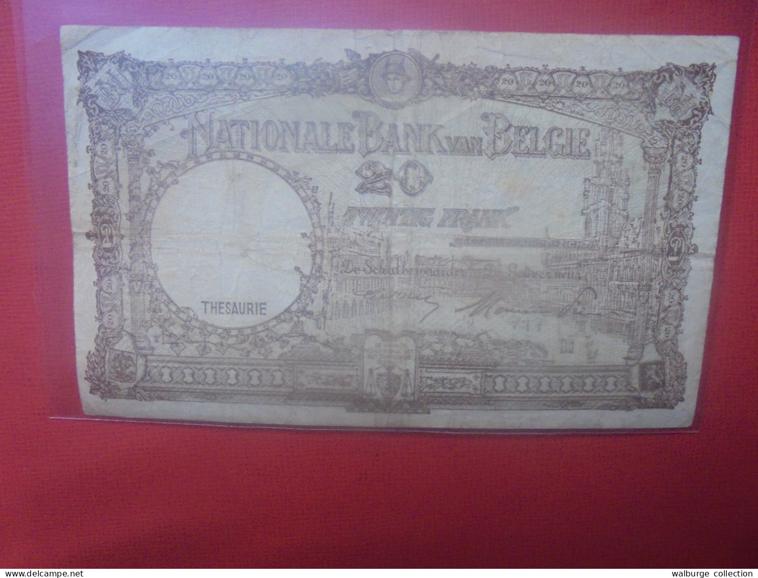 BELGIQUE 20 FRANCS 1947 Circuler (B.31) - 20 Francs