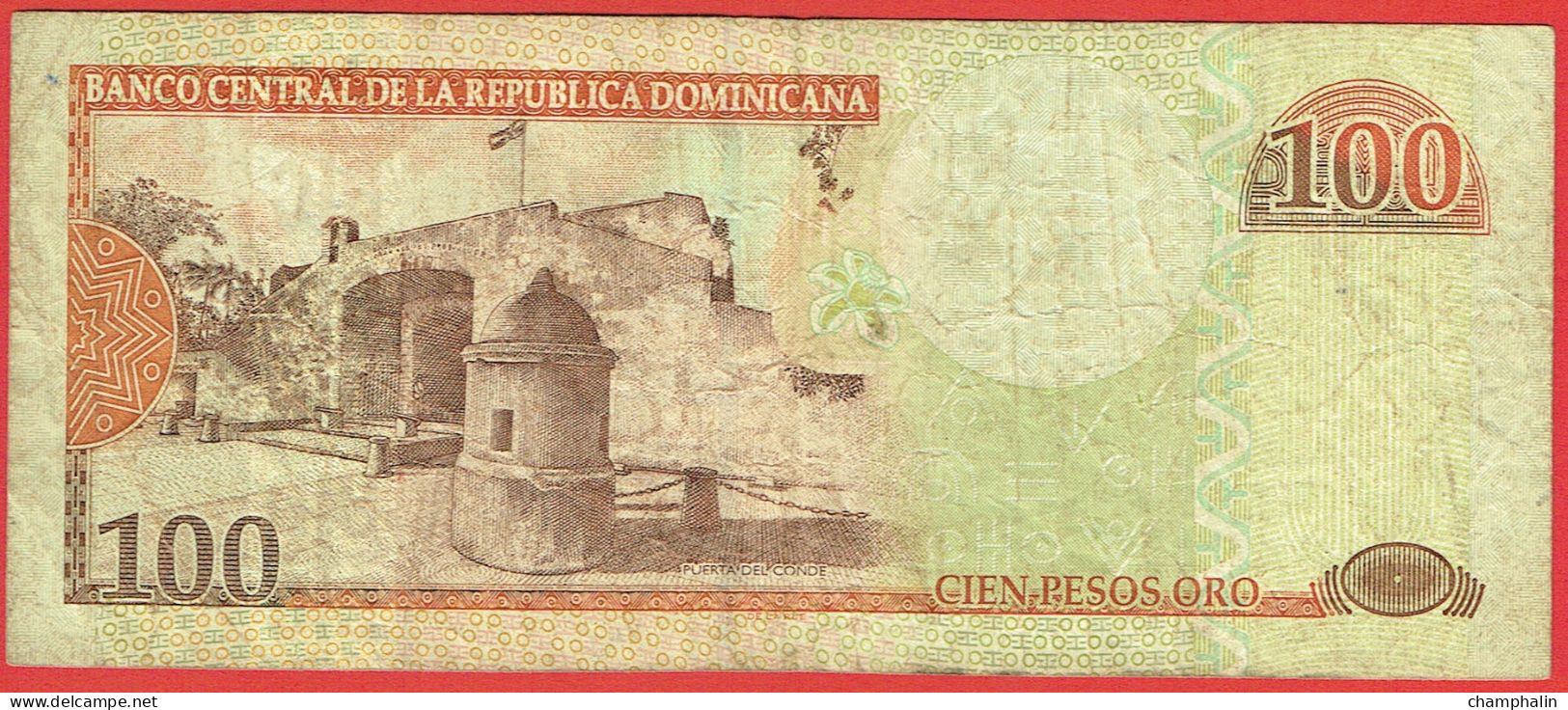 République Dominicaine - Billet De 100 Pesos - J.P. Duarte, F. Del Rosario Sanchez & M.R. Mella - 2002 - P171a - Dominicana