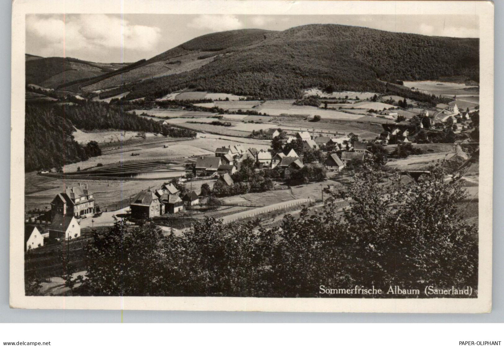 5942 KIRCHHUNDEM - ALBAUM, Blick über Den Ort, 1936 - Olpe