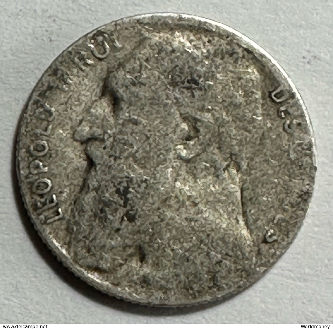 Belgium 50 Centimes 1901 (FRA) - 50 Cents